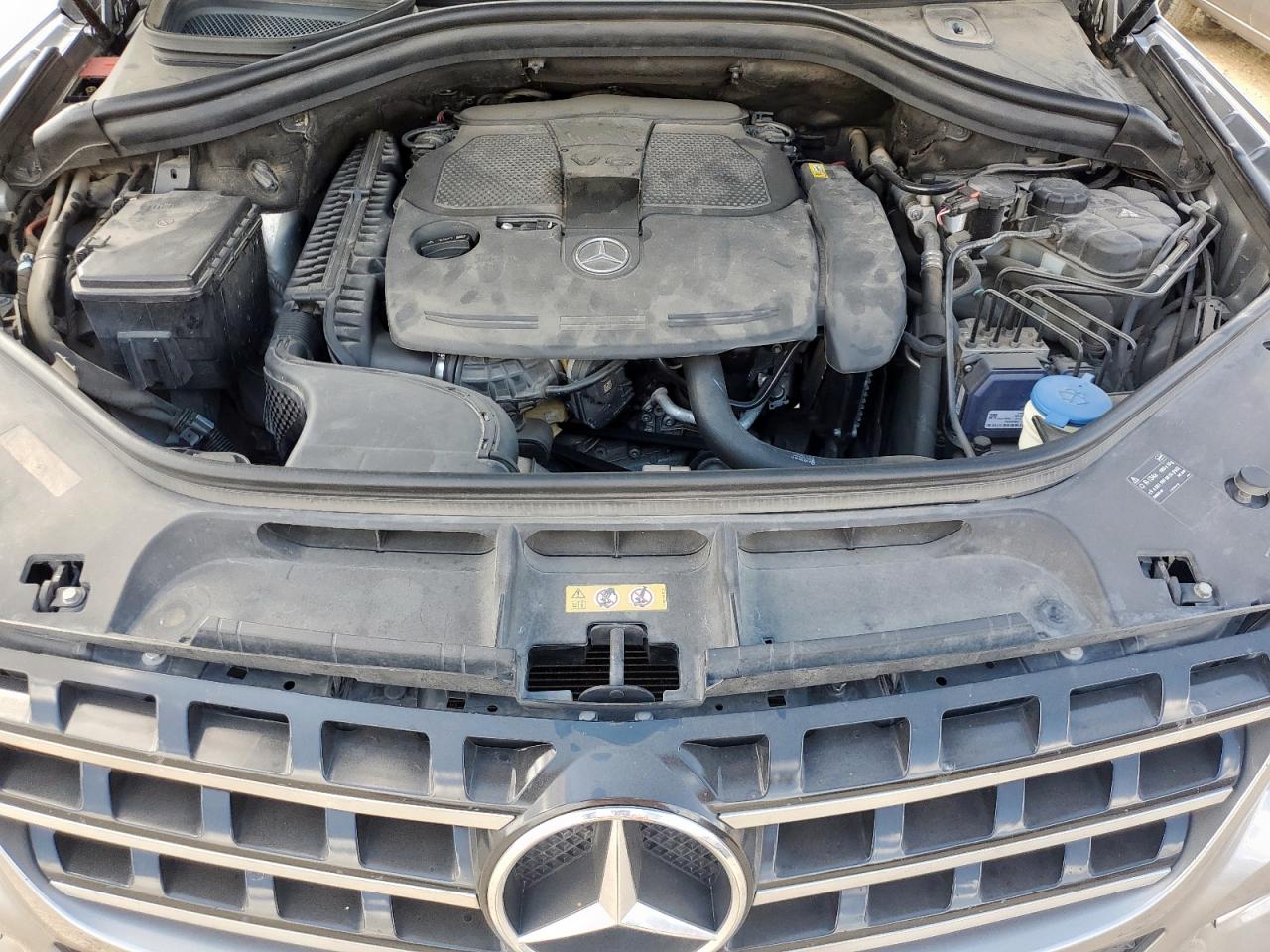 2015 Mercedes-benz Ml 350 Gray vin: 4JGDA5JB6FA466588