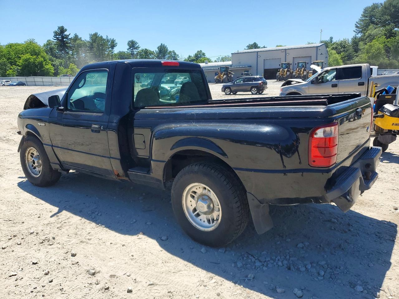 2003 Ford Ranger Black vin: 1FTYR10D73TA38703