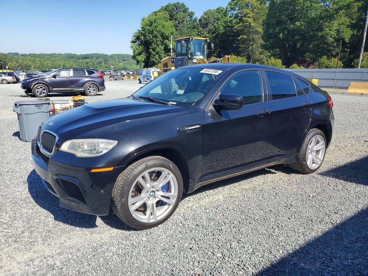 2013 Bmw X6 M Черный vin: 5YMGZ0C51DLL29961