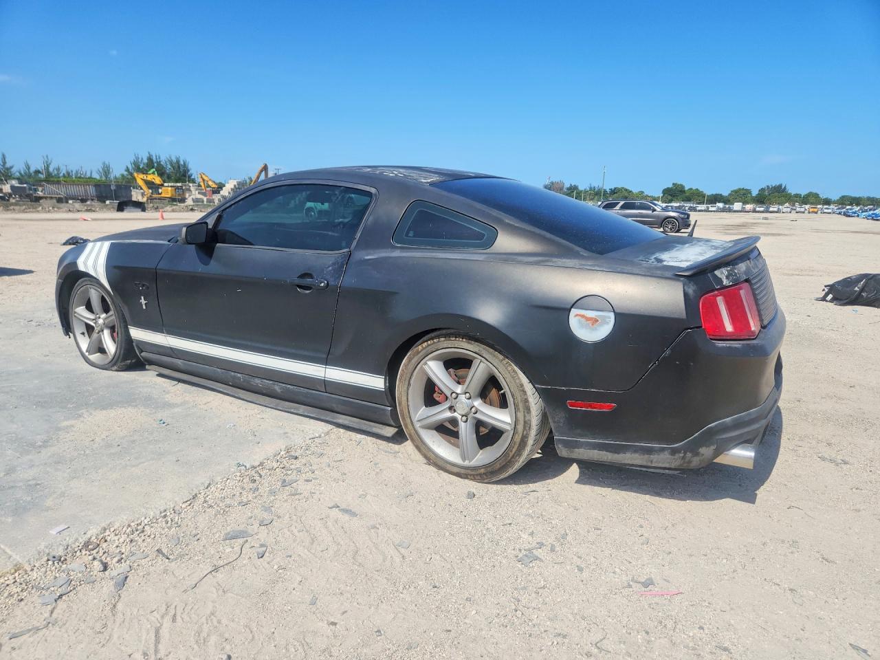2010 Ford Mustang Black vin: 1ZVBP8AN3A5143636