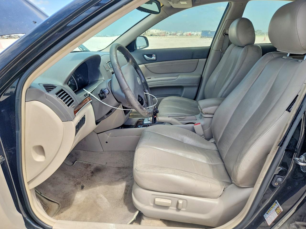 2008 Hyundai Sonata Se V6 Black vin: 5NPEU46F18H361443