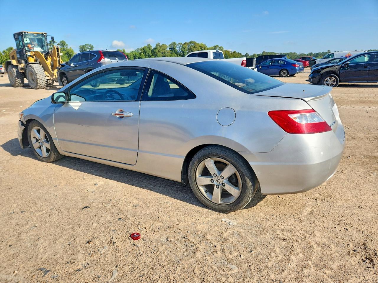 2008 Honda Civic Ex Silver vin: 2HGFG12898H562146