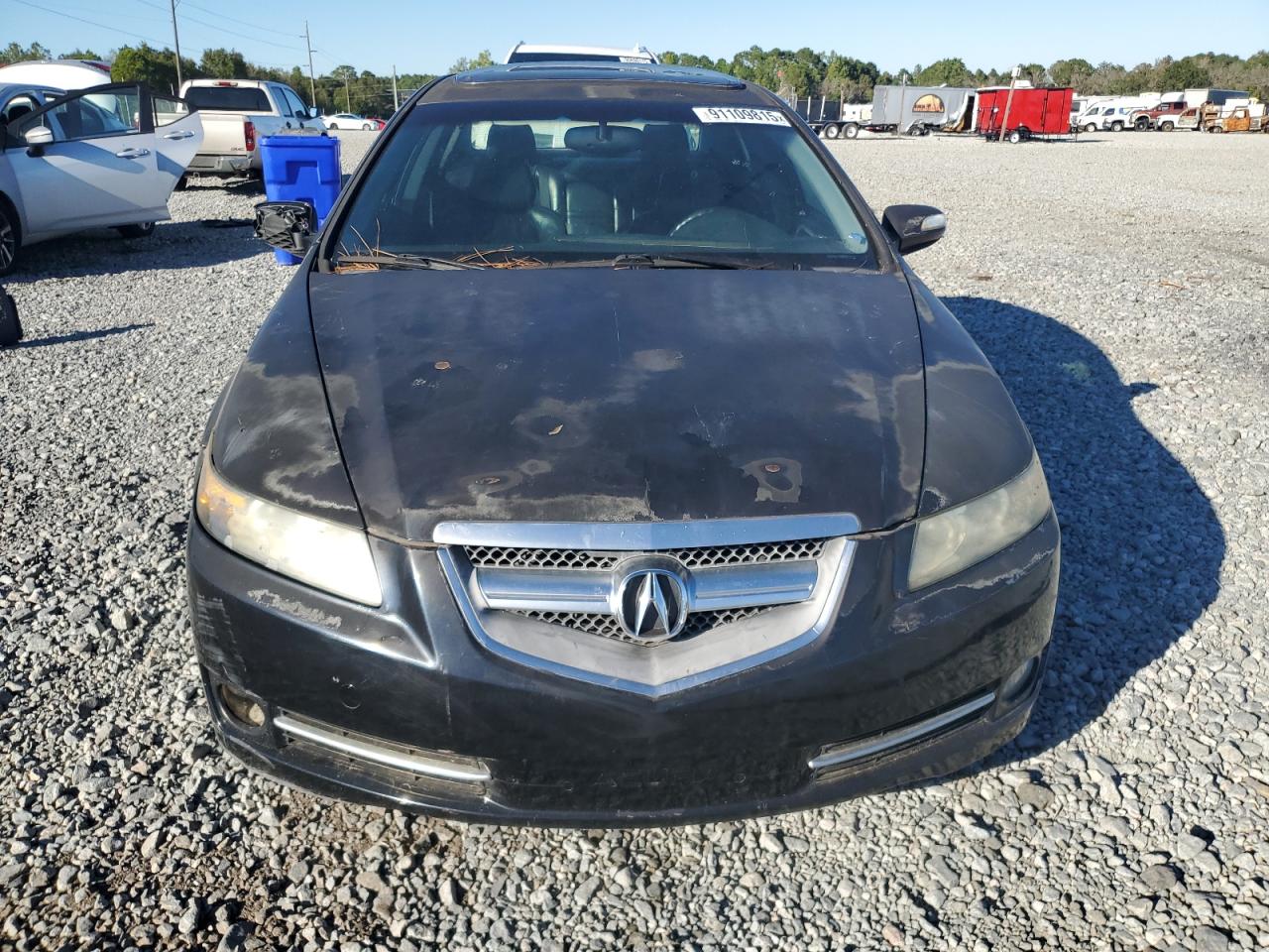 2007 Acura Tl Черный vin: 19UUA662X7A007070