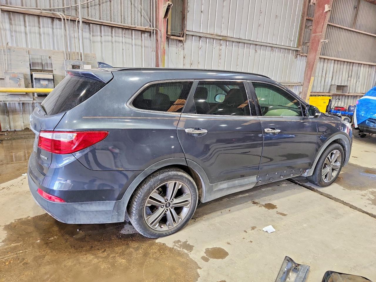 2013 Hyundai Santa Fe Limited Синий vin: KM8SR4HF0DU003246