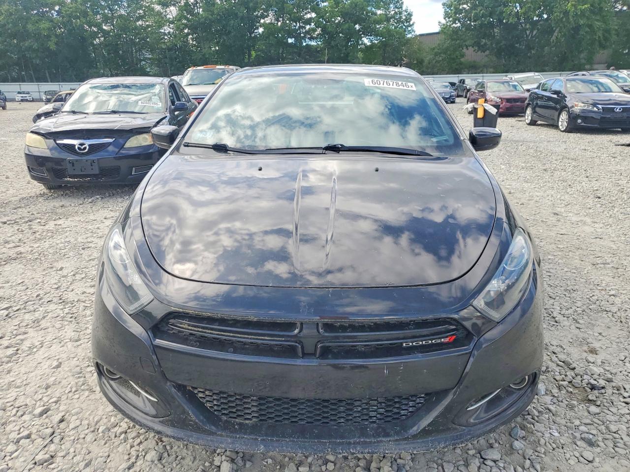 2013 Dodge Dart Sxt Black vin: 1C3CDFBH4DD158075