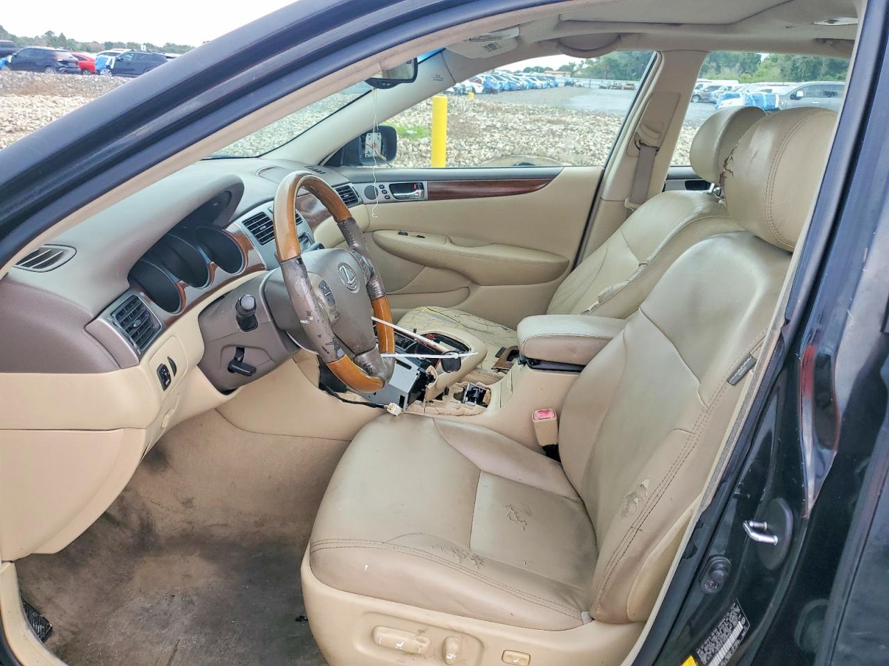 2005 Lexus Es 330 Black vin: JTHBA30G155084620