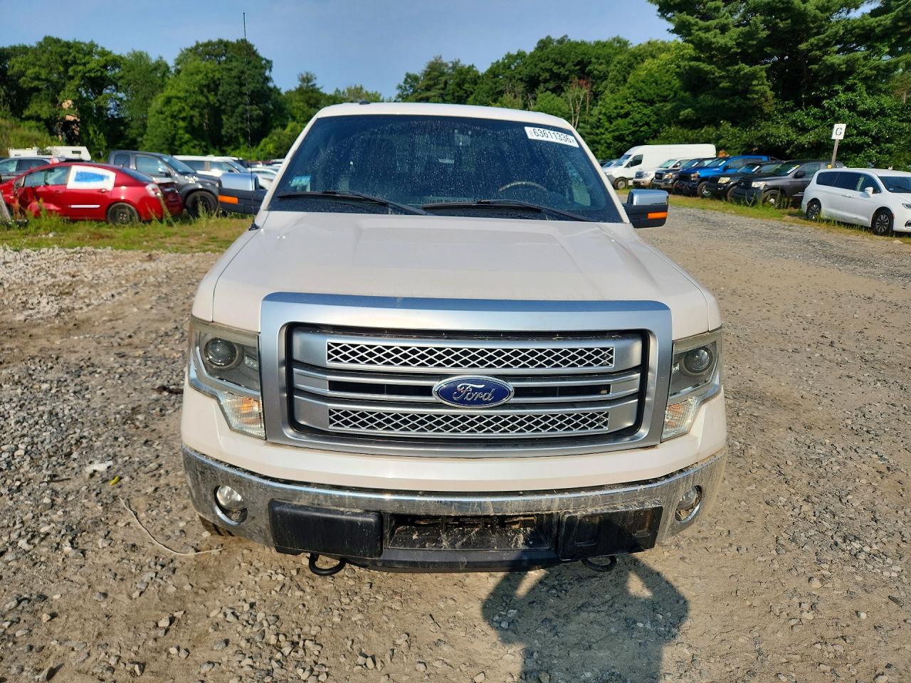 2014 Ford F150 Supercrew White vin: 1FTFW1ET9EFA34962