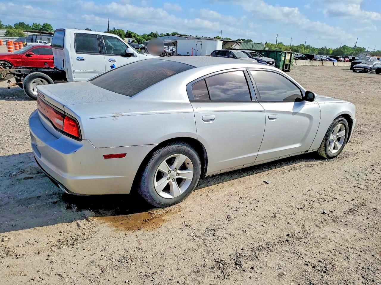 2012 Dodge Charger Se Silver vin: 2C3CDXBG9CH119299