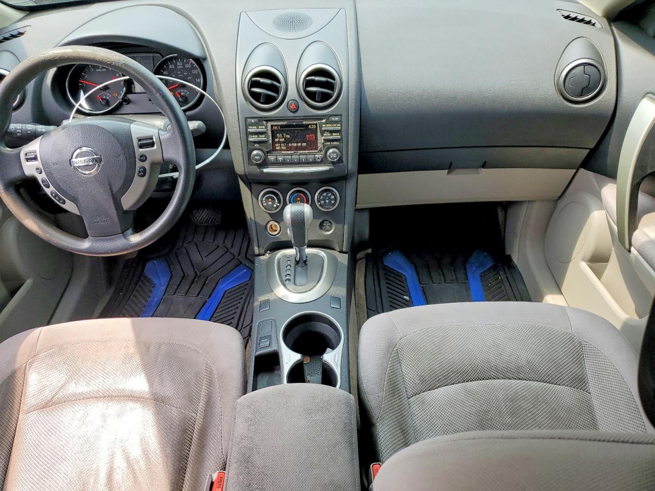 2012 Nissan Rogue S Черный vin: JN8AS5MV7CW387007