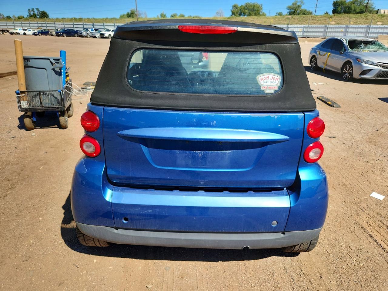 2009 Smart Fortwo Passion Blue vin: WMEEK31X39K229059