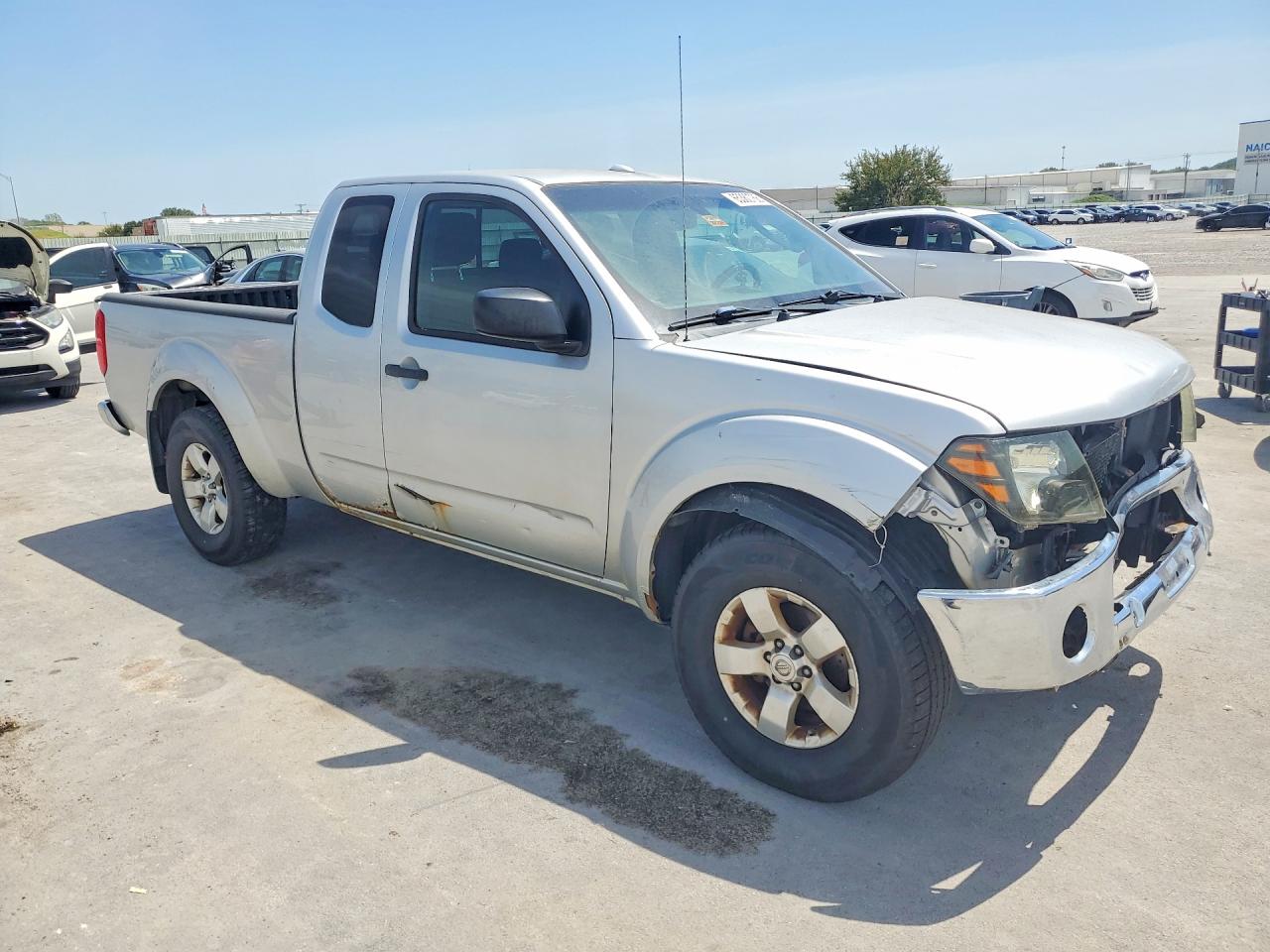 2011 Nissan Frontier Sv V6 Silver vin: 1N6AD0CW0BC408649