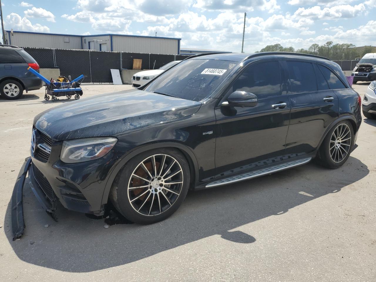2018 Mercedes-benz Glc 43 4matic Amg Black vin: WDC0G6EB6JV025766