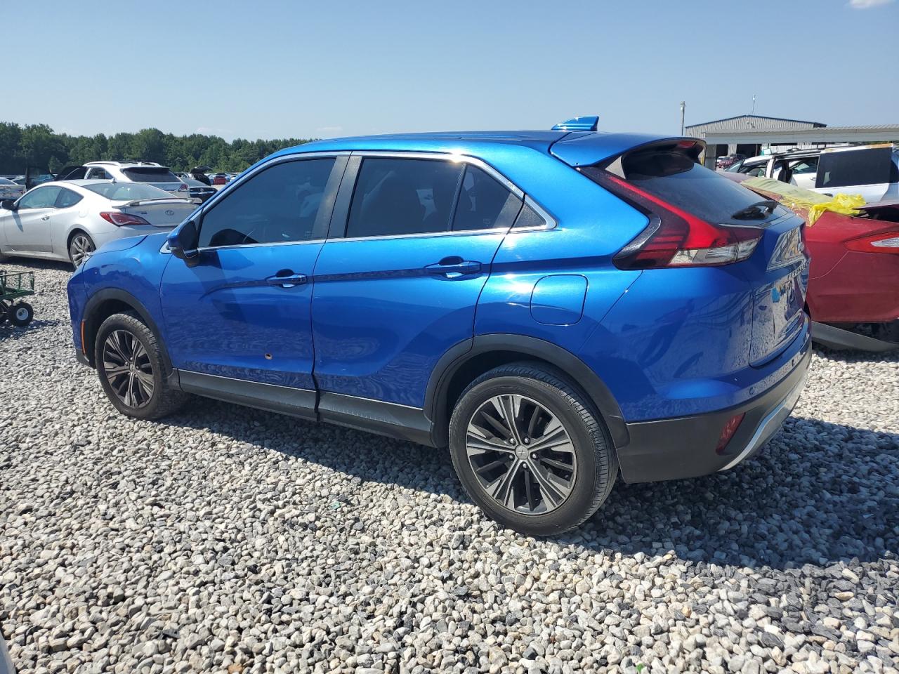 2022 Mitsubishi Eclipse Cross Se   Blue vin: JA4ATWAA1NZ004612