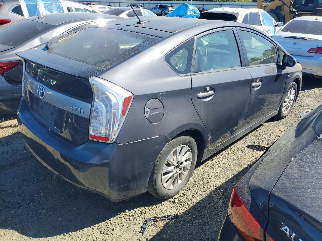 2015 Toyota Prius Plug-in Hybrid Base Серый vin: JTDKN3DPXF3074598