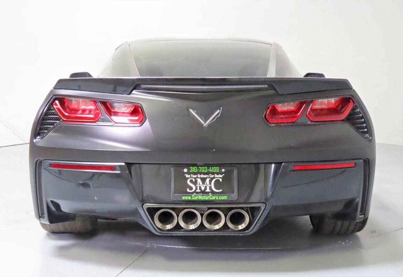 2014 Chevrolet Corvette Stingray Z51 1lt Charcoal vin: 1G1YG2D75E5132806