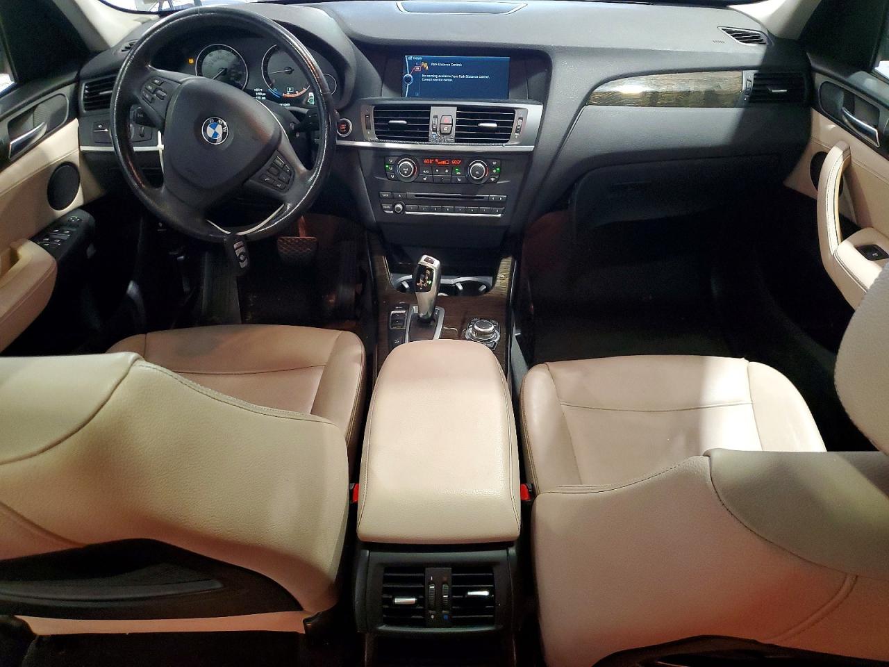 2013 Bmw X3 Xdrive28i Silver vin: 5UXWX9C5XD0A08776