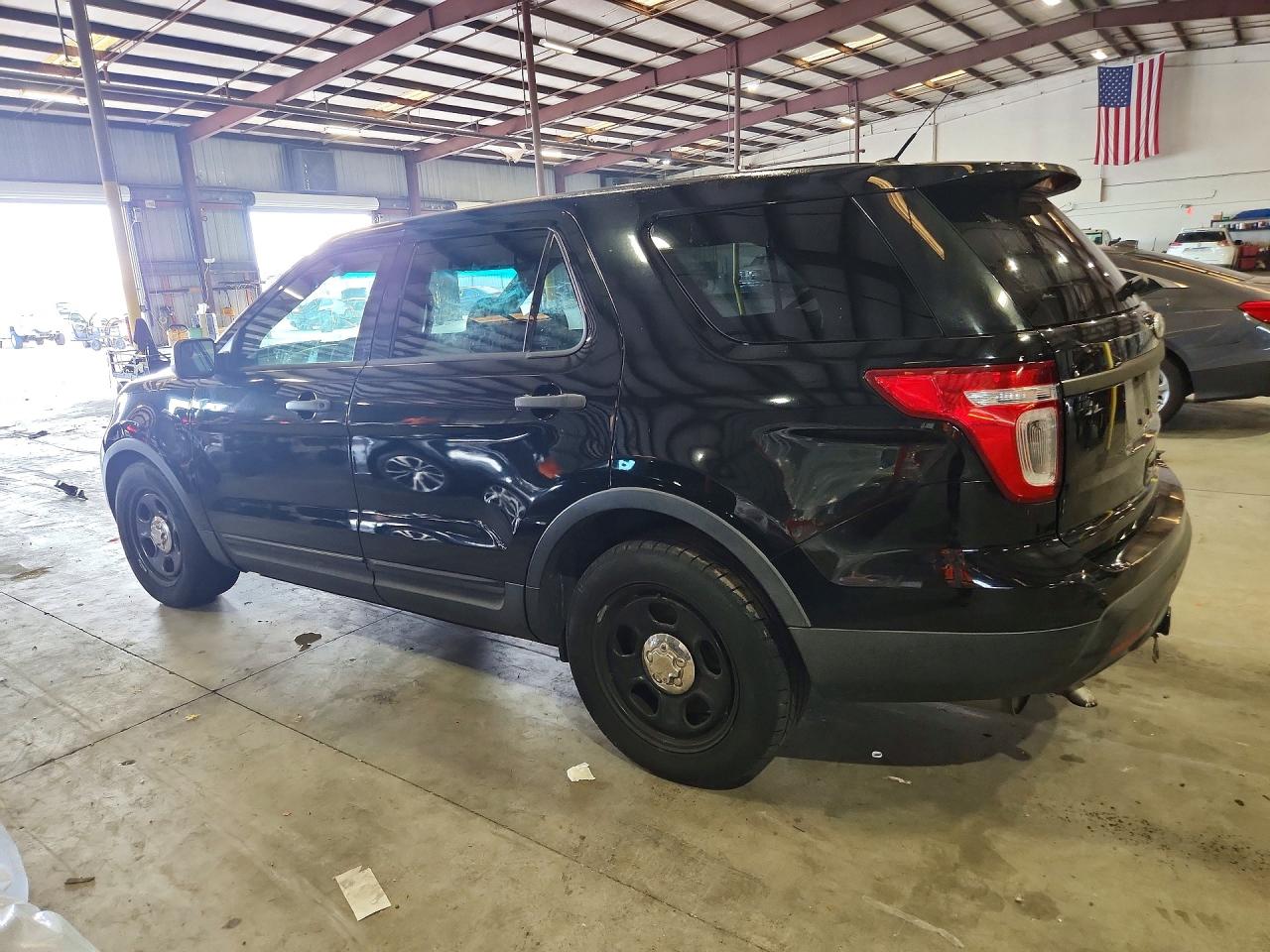 2013 Ford Explorer Police Interceptor Black vin: 1FM5K8AR4DGB59110