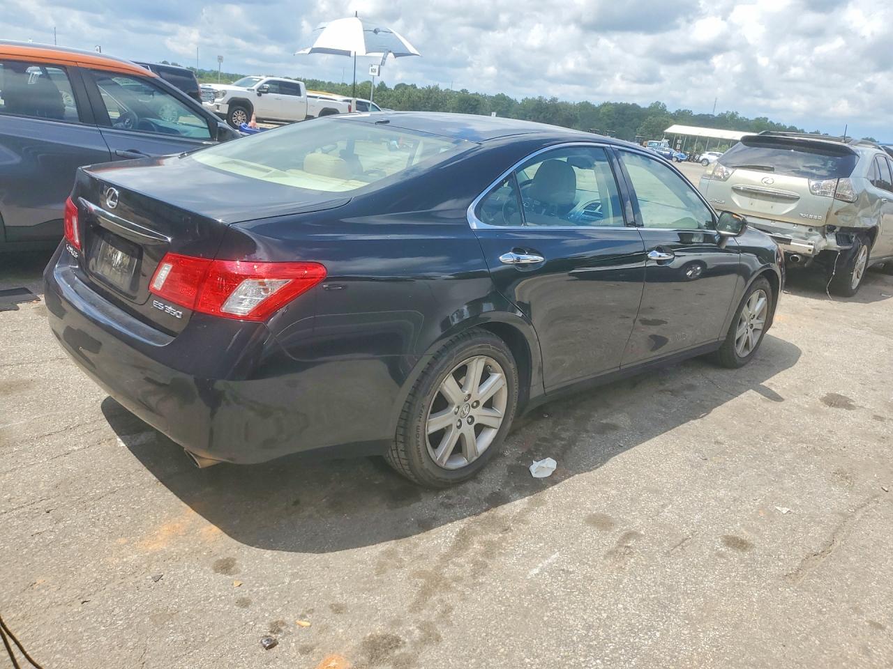 2009 Lexus Es 350 Black vin: JTHBJ46G192332403