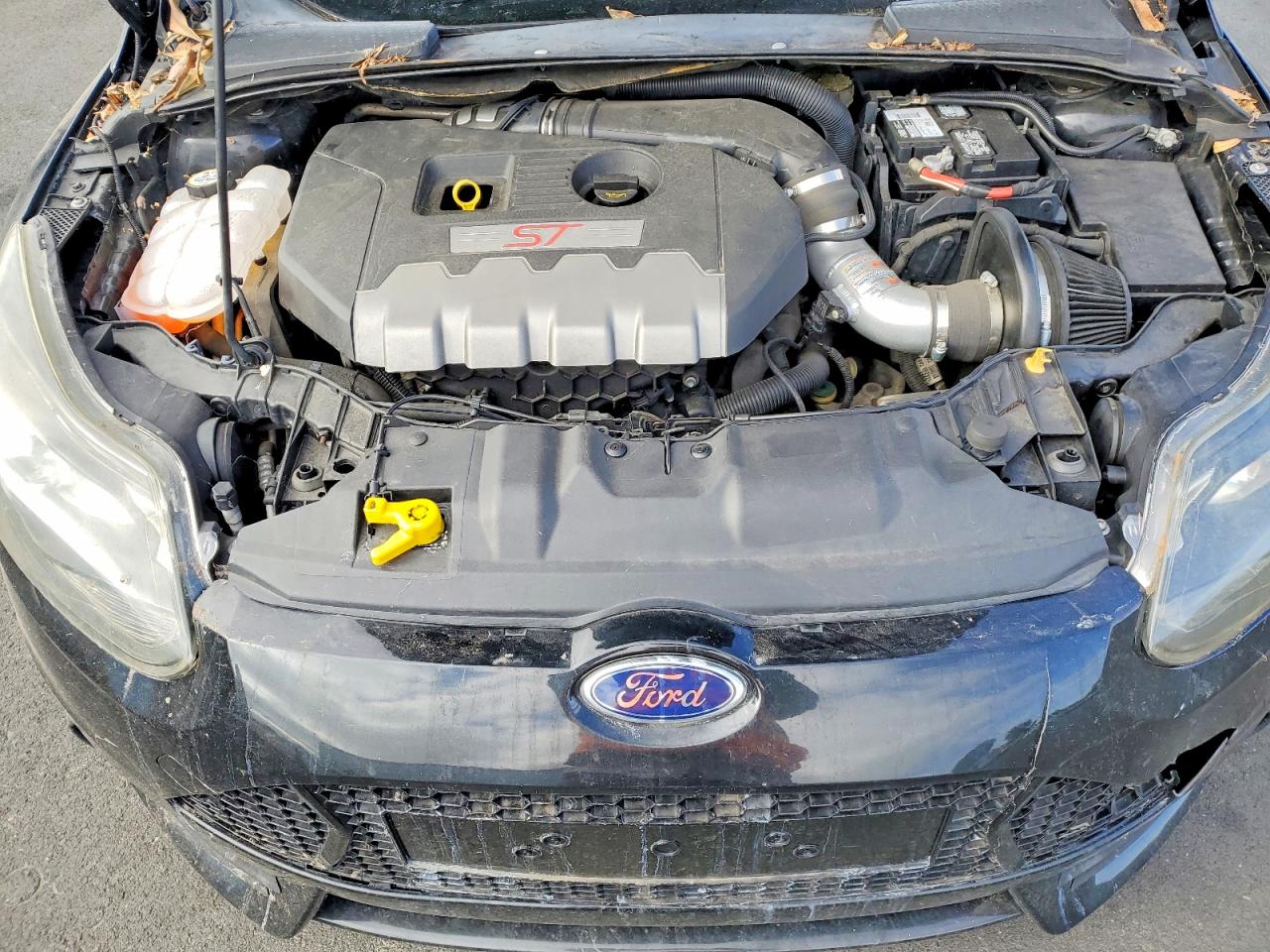 2013 Ford Focus St Black vin: 1FADP3L91DL254612