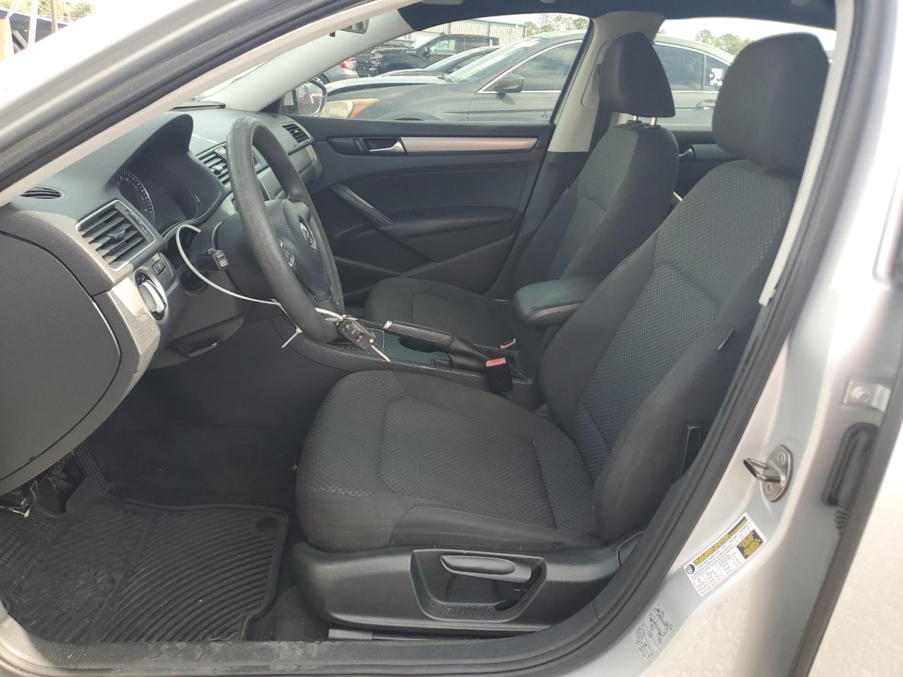 2012 Volkswagen Passat S Silver vin: 1VWAP7A3XCC031368
