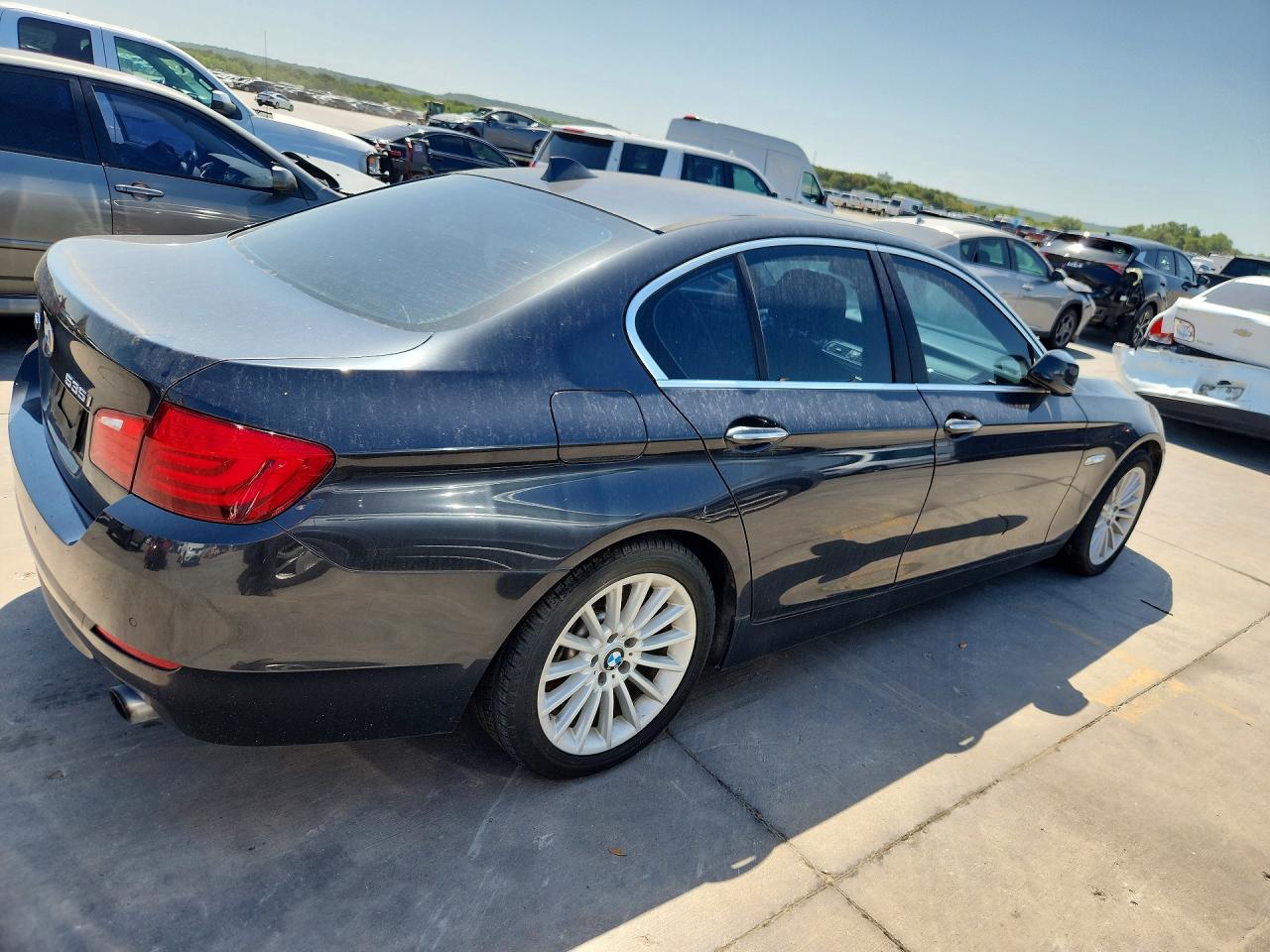 2013 Bmw 535 Xi Gray vin: WBAFU7C55DDU72575