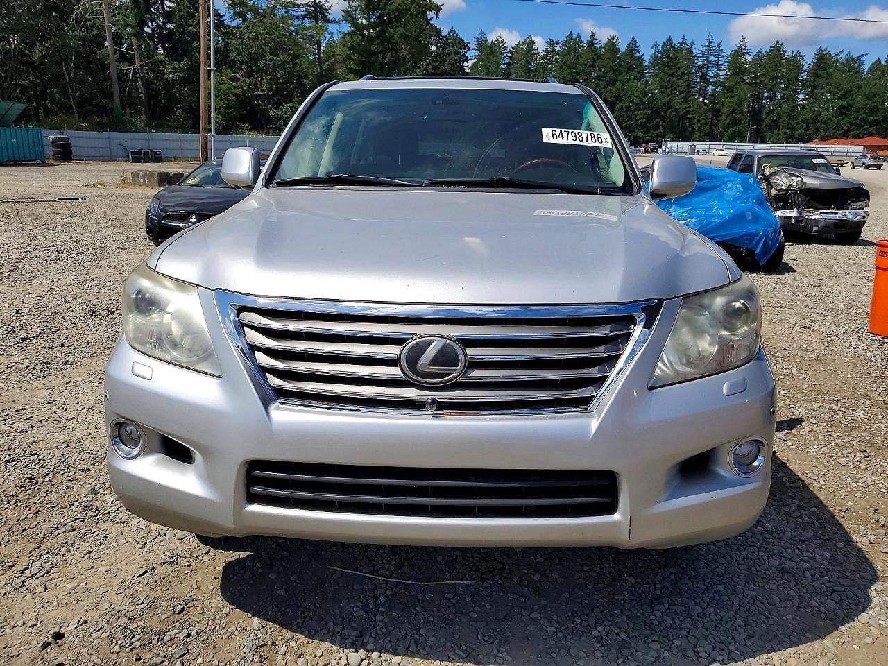 2010 Lexus Lx 570 Серебряный vin: JTJHY7AX2A4042032