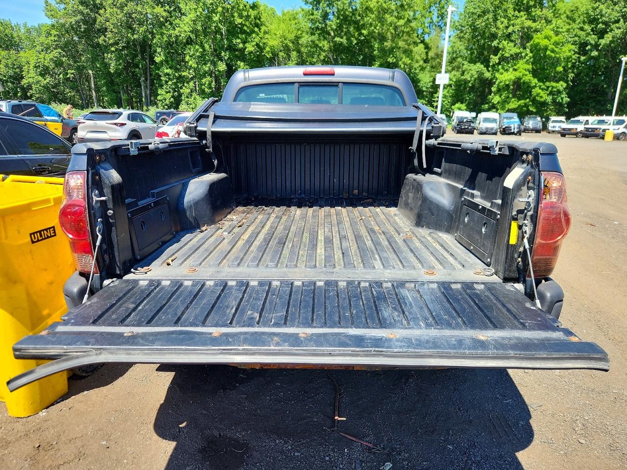 2012 Toyota Tacoma Base Gray vin: 5TFPX4EN9CX008325