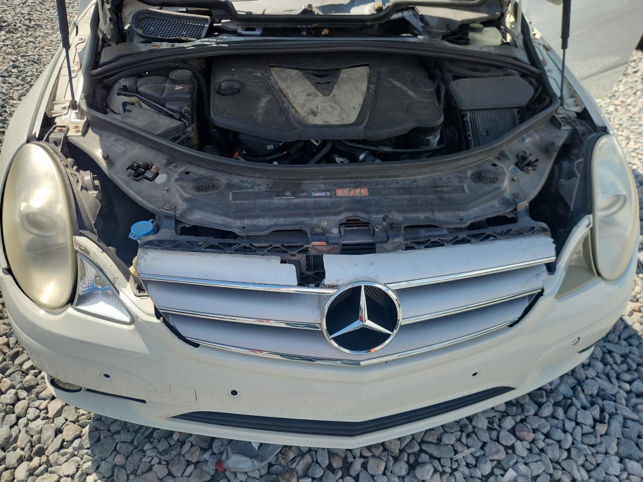 2008 Mercedes-benz R 320 Cdi White vin: 4JGCB22E88A075896