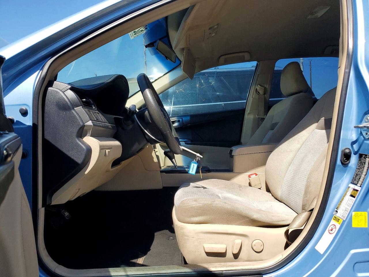 2012 Toyota Camry Le Blue vin: 4T4BF1FK5CR194125