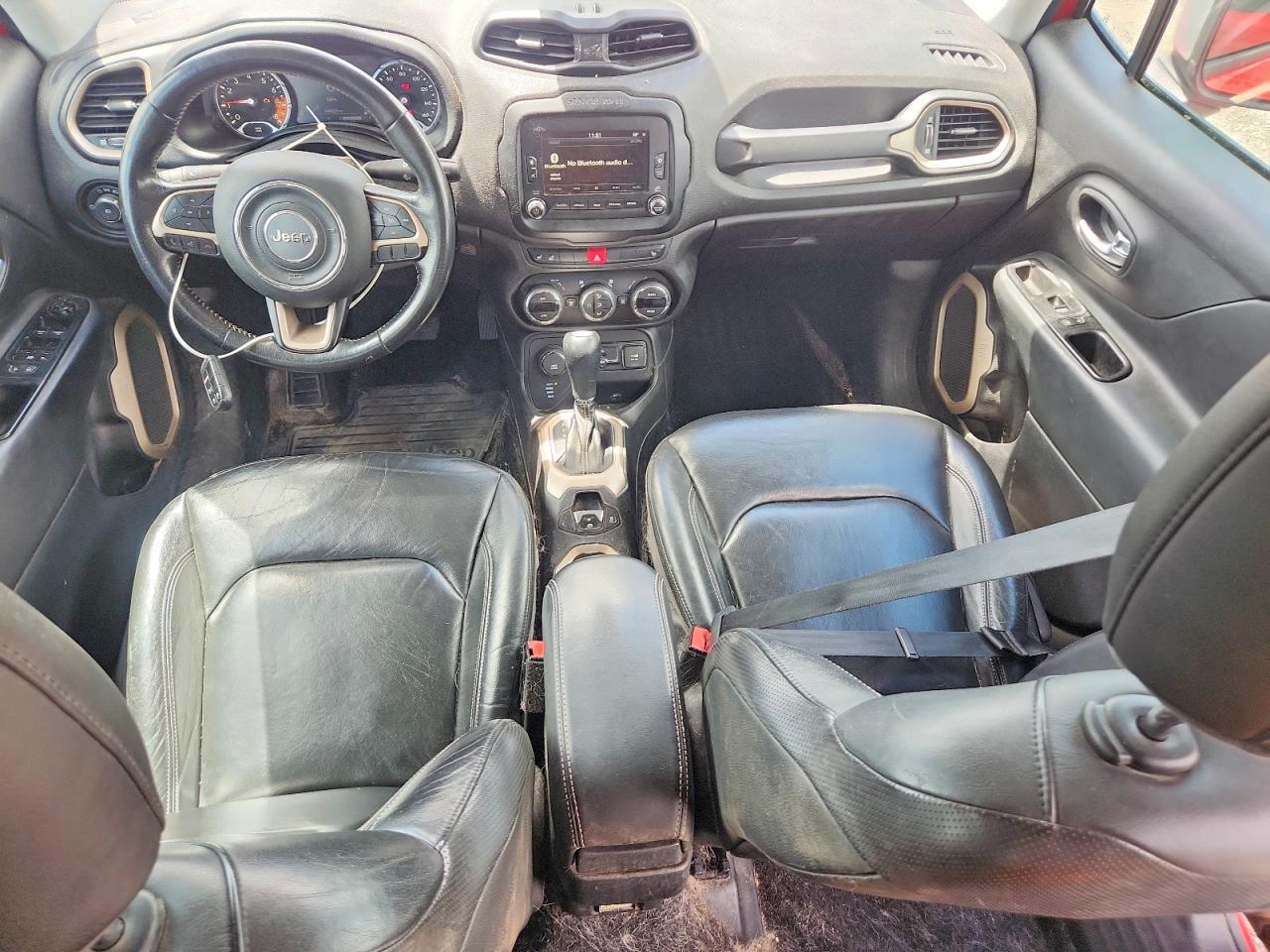 2015 Jeep Renegade Limited Красный vin: ZACCJBDT9FPB39928