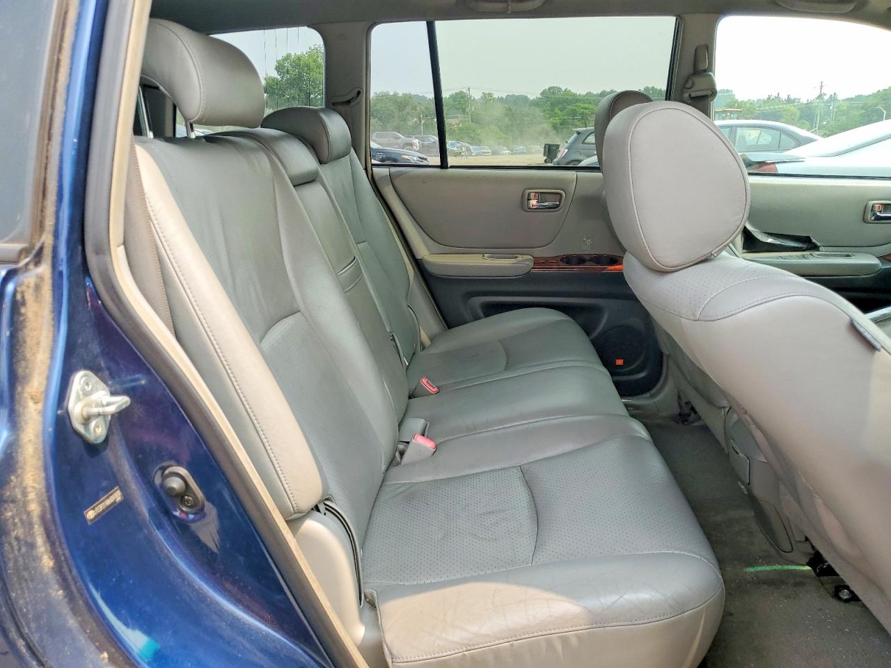 2006 Toyota Highlander Limited Blue vin: JTEDP21A860093838