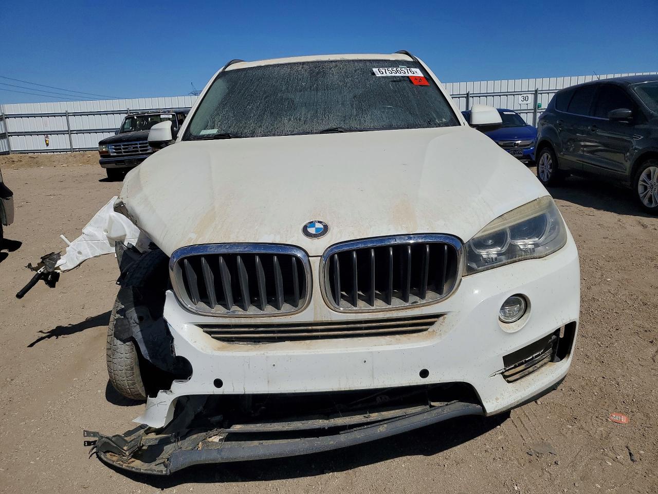 2015 Bmw X5 Xdrive35i White vin: 5UXKR0C5XF0K62718