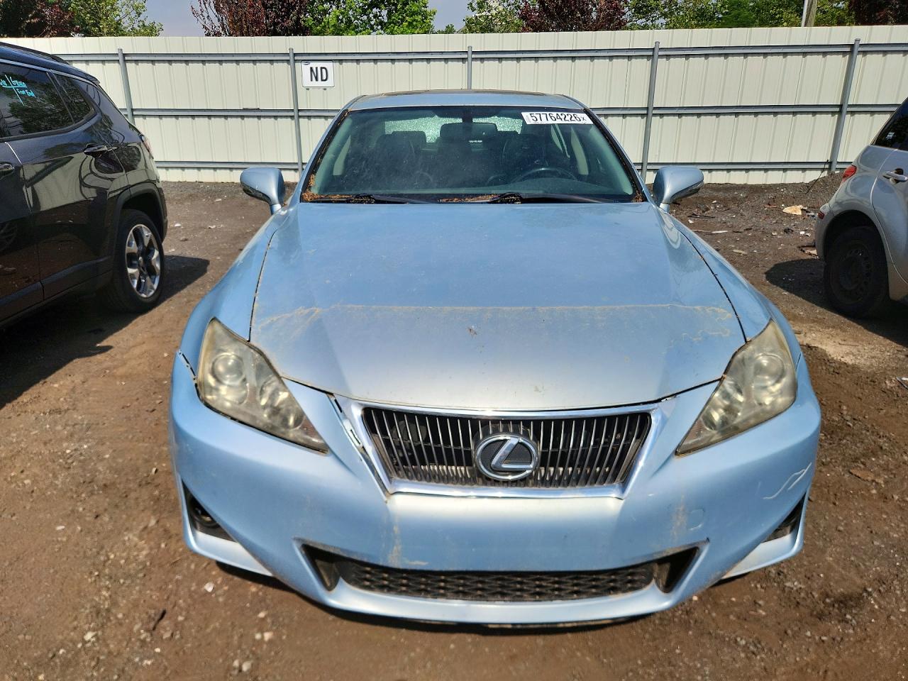 2011 Lexus Is 250 Blue vin: JTHCF5C25B5045834