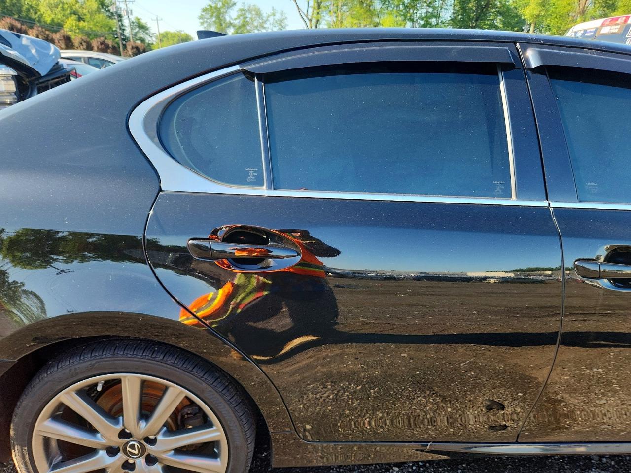 2015 Lexus Gs 350 Black vin: JTHCE1BL9FA007493