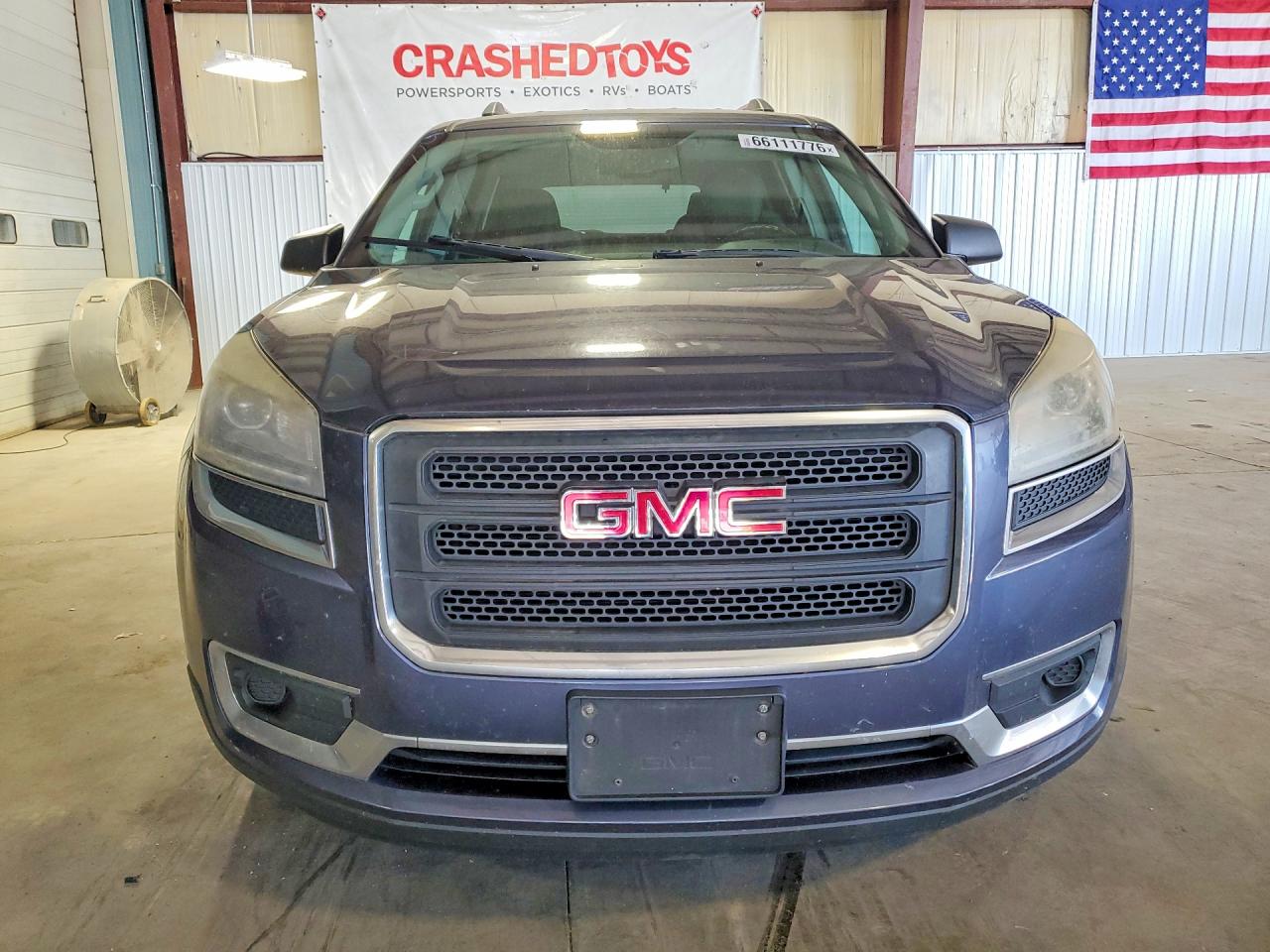 2013 Gmc Acadia Sle Blue vin: 1GKKRPKD3DJ150485