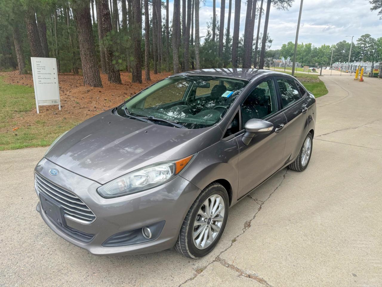 2014 Ford Feista 4s Gray vin: 3FADP4BJ9EM203652