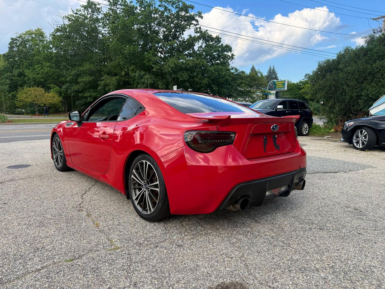2014 Subaru Brz 2.0 Limited Red vin: JF1ZCAC18E9602291