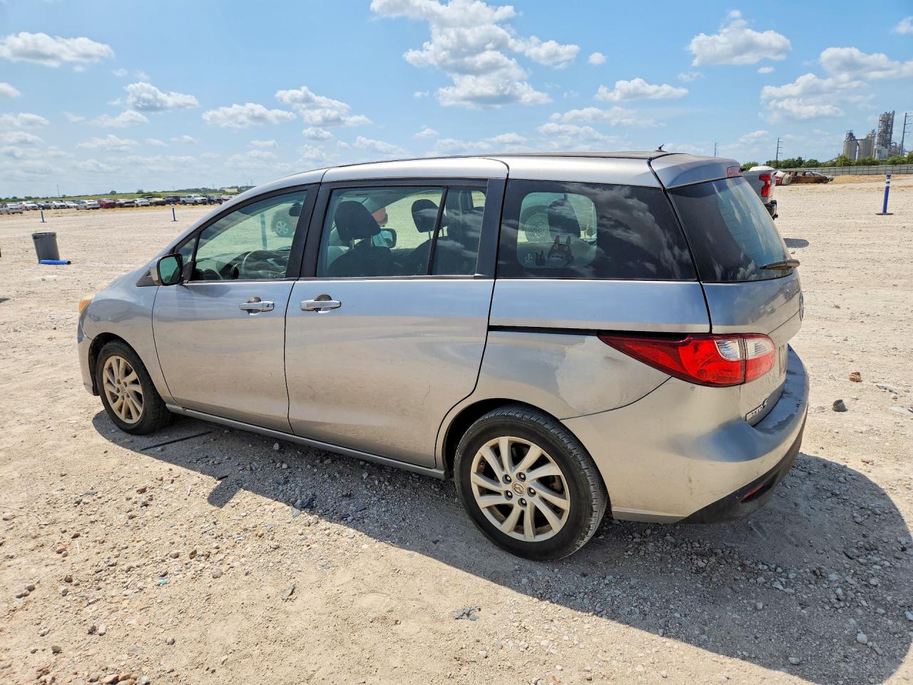 2012 Mazda 5 Silver vin: JM1CW2BL4C0125358
