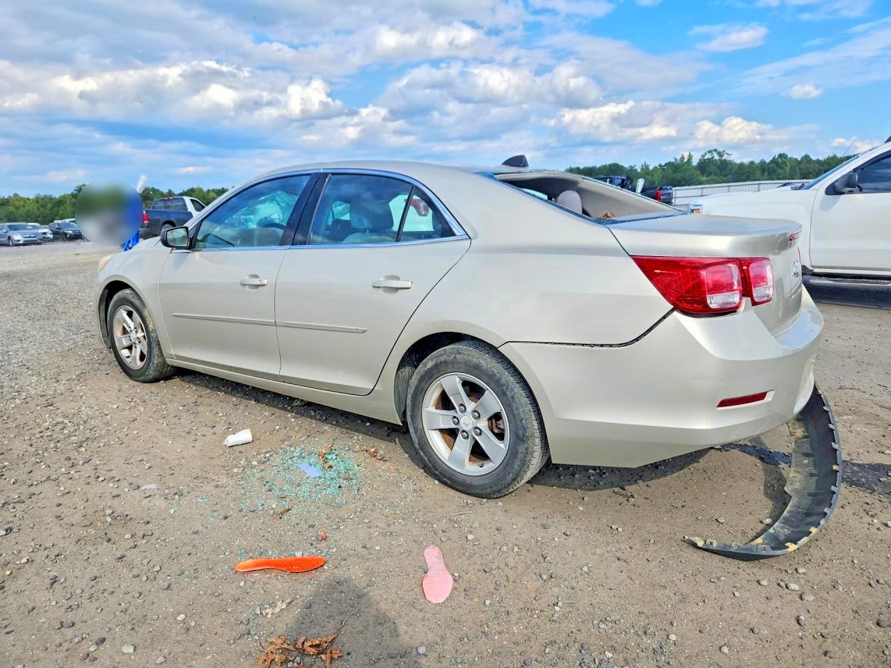 2013 Chevrolet Malibu Ls Tan vin: 1G11B5SA6DF188990