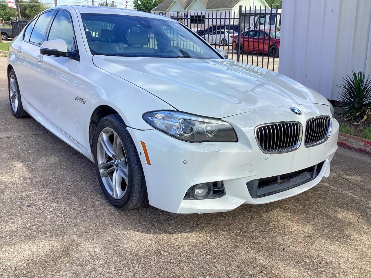 2014 Bmw 528 Xi White vin: WBA5A7C50ED613865