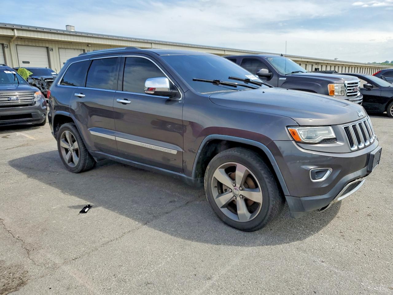 2014 Jeep Grand Cherokee Limited Gray vin: 1C4RJEBM9EC405037