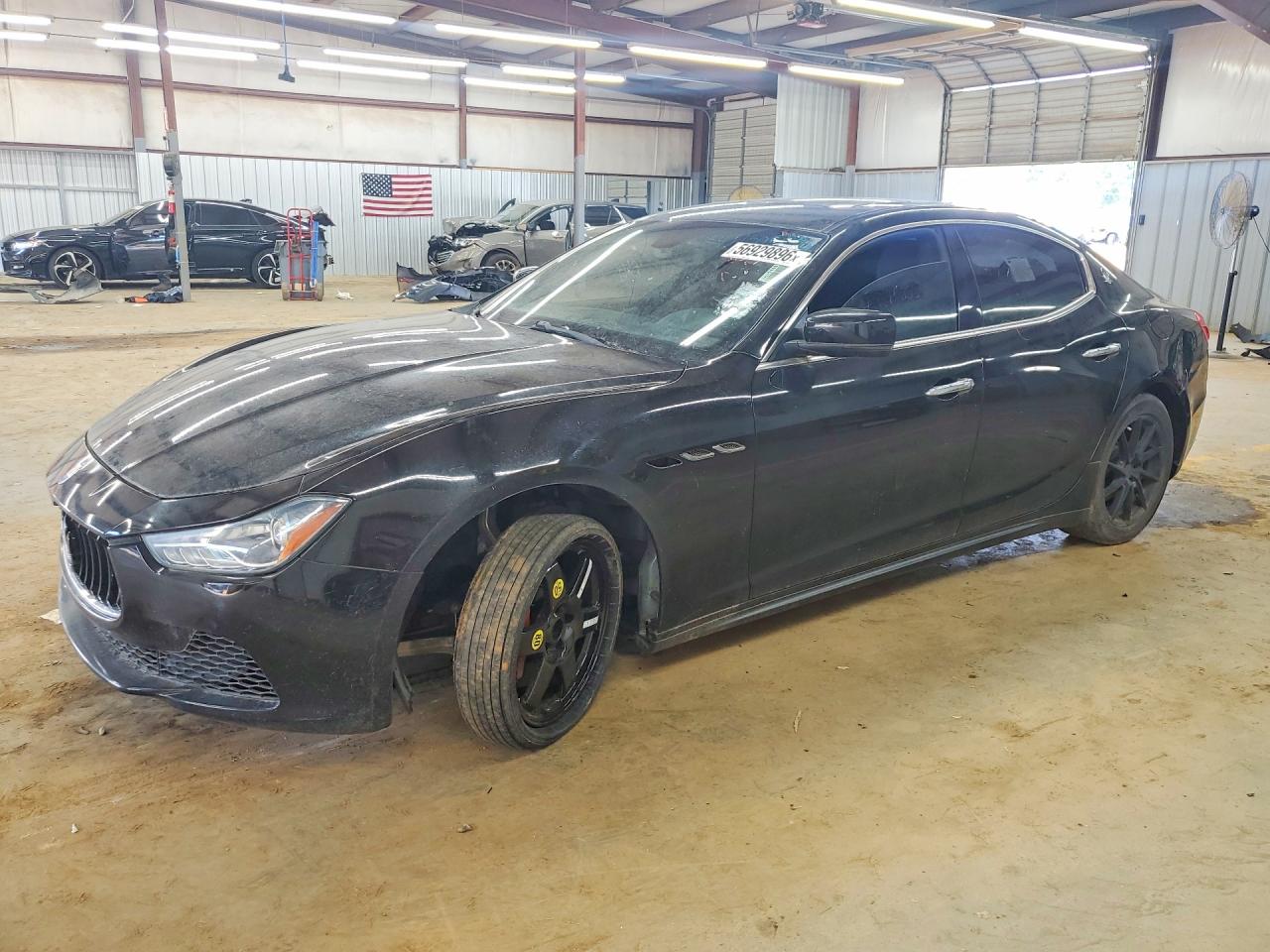 2014 Maserati Ghibli Black vin: ZAM57XSA4E1112149