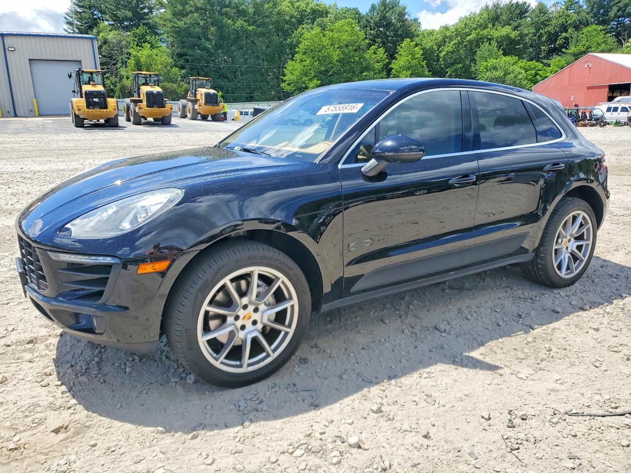 2015 Porsche Macan S Black vin: WP1AB2A51FLB73830