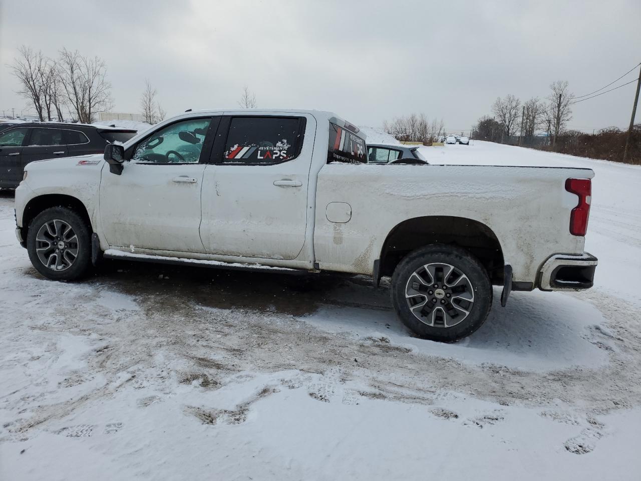 2022 Chevrolet Silverado Ltd K1500 White vin: 3GCUYEET2NG205767