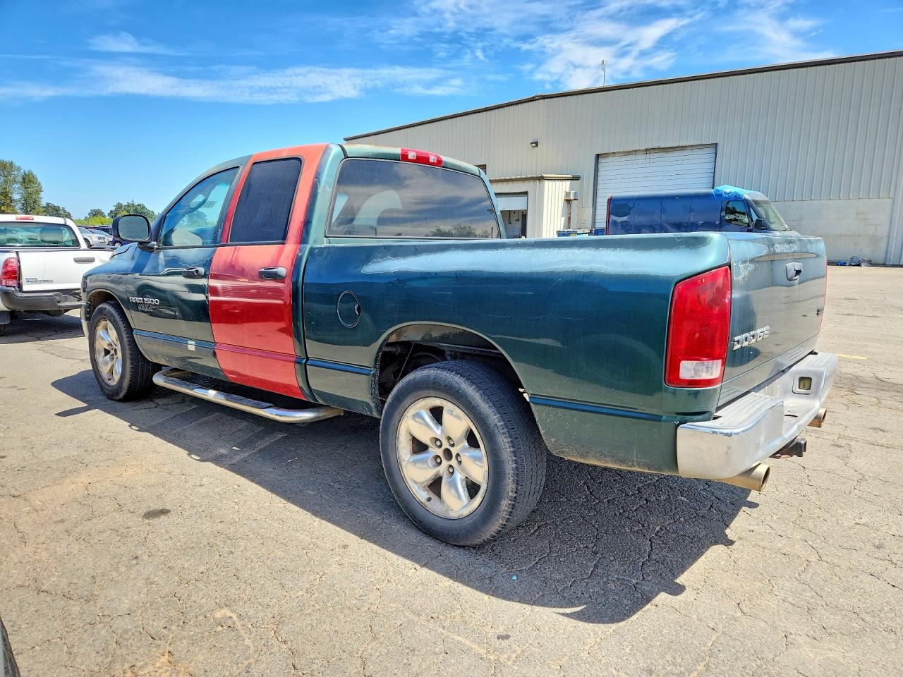 2002 Dodge Ram 1500 Green vin: 1D7HA18Z92S689333