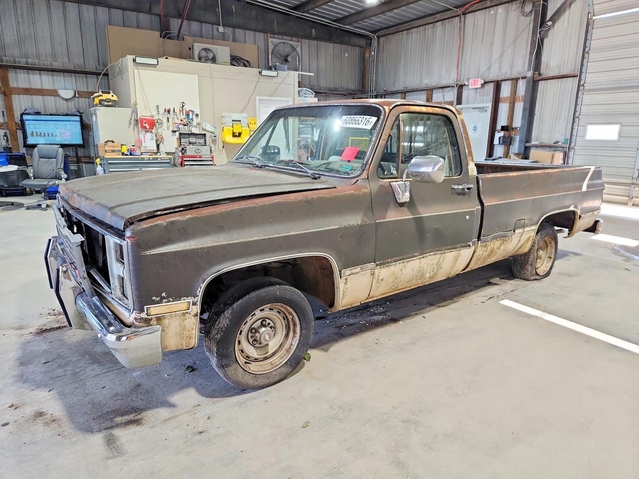 1985 Chevrolet C10 Brown vin: 1GCDC14H1FF345400