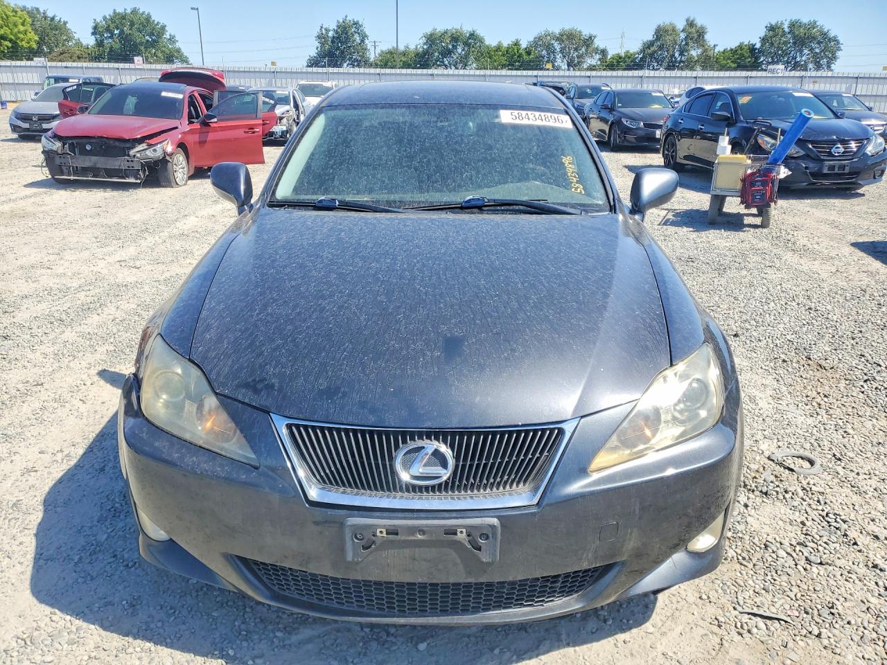 2007 Lexus Is 250 Gray vin: JTHBK262572033404