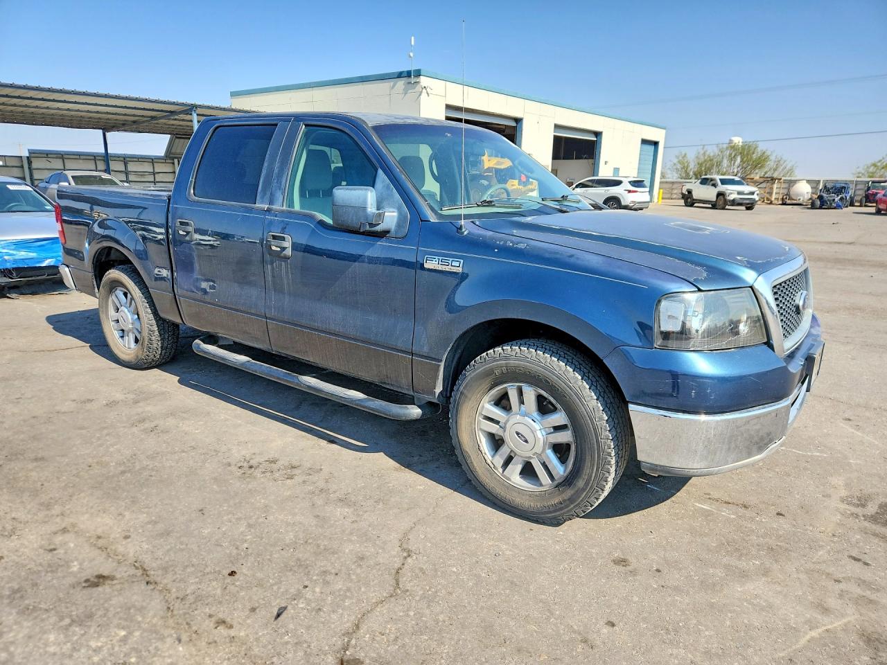 2007 Ford F150 Supercrew Blue vin: 1FTPW12V27KC54531