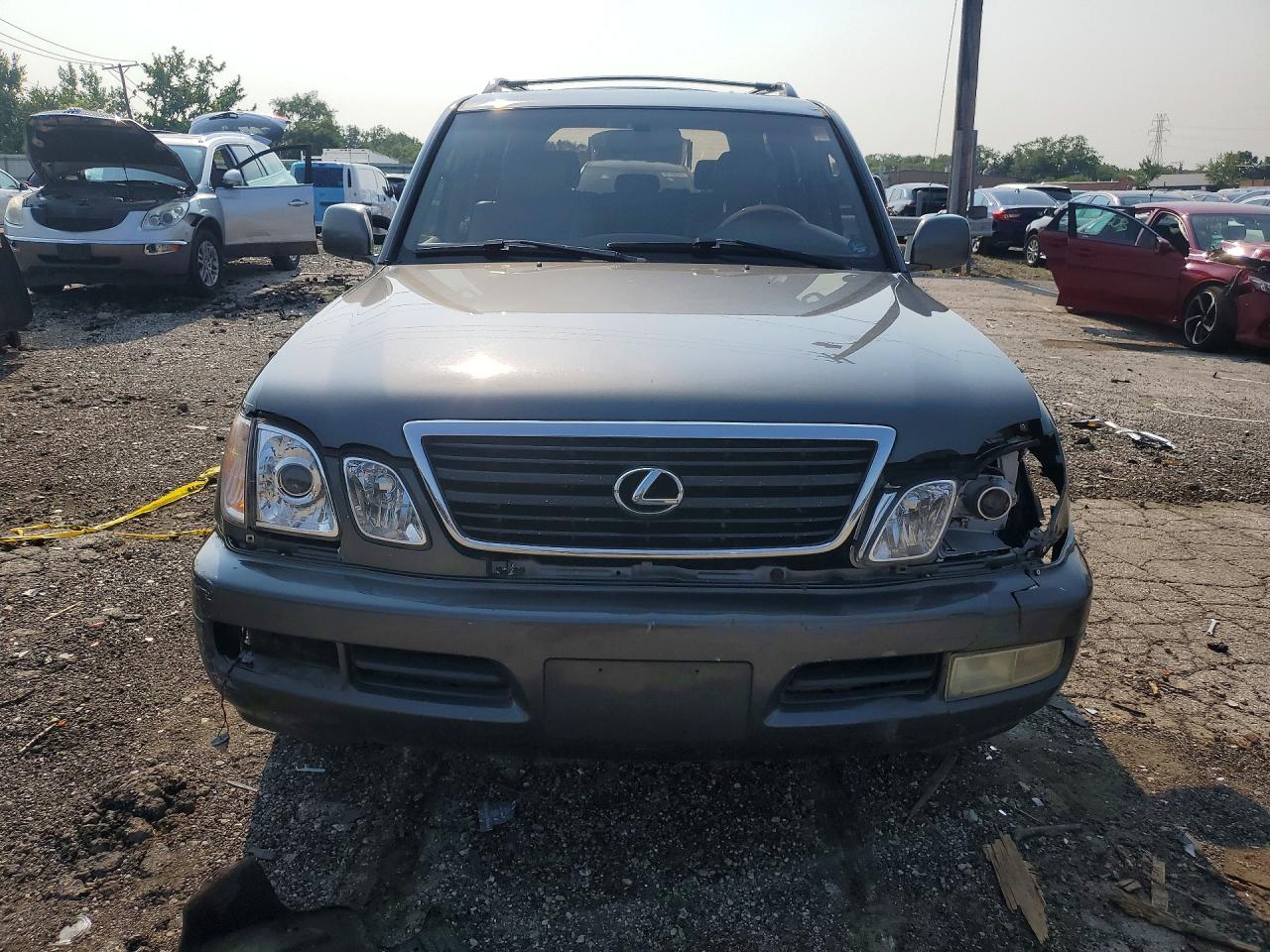 2000 Lexus Lx 470 Gray vin: JT6HT00W2Y0095808