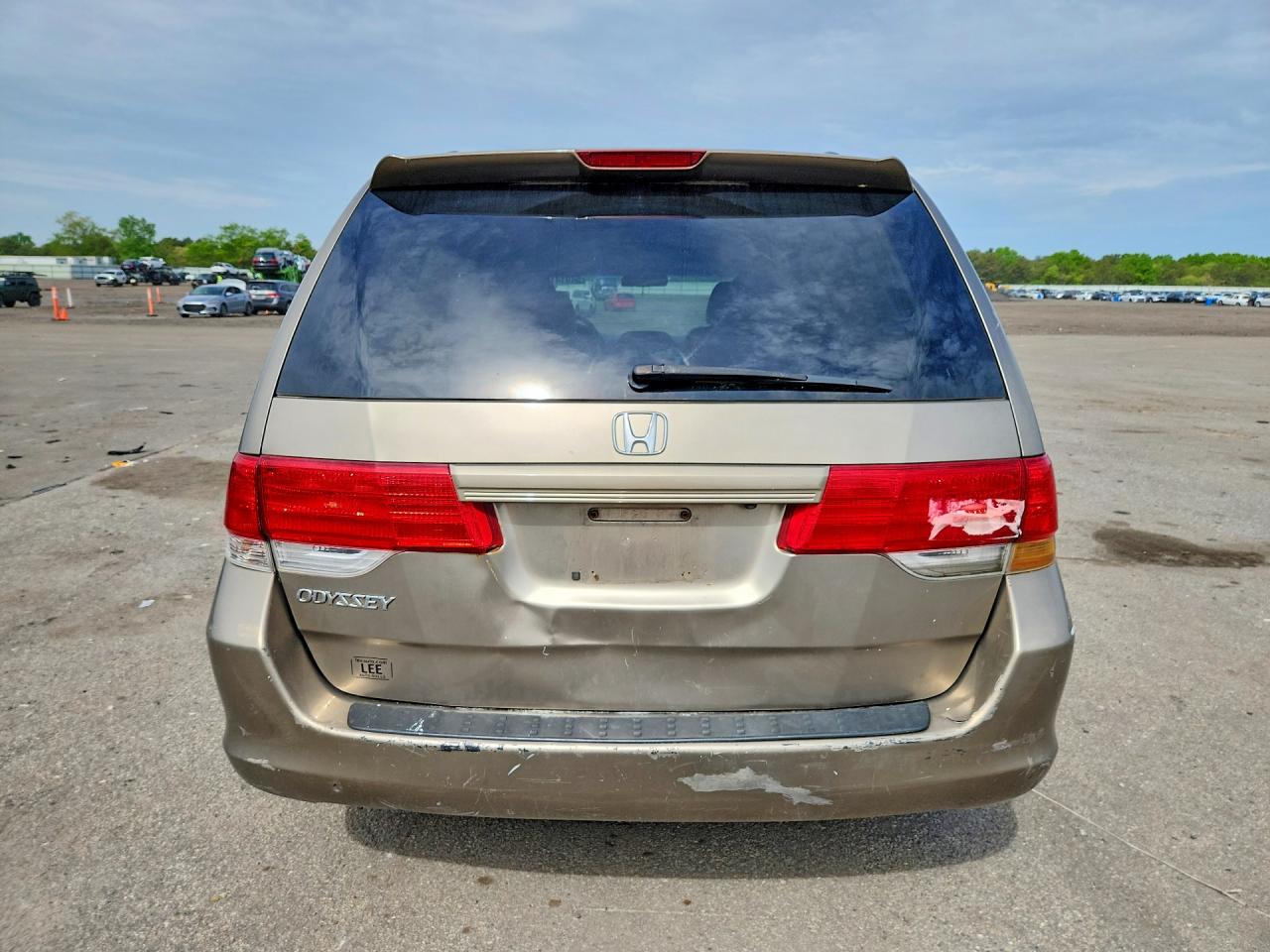 2010 Honda Odyssey Exl Gold vin: 5FNRL3H64AB033806
